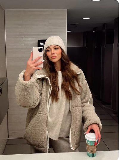 Jade™ | Veste en polaire Teddy